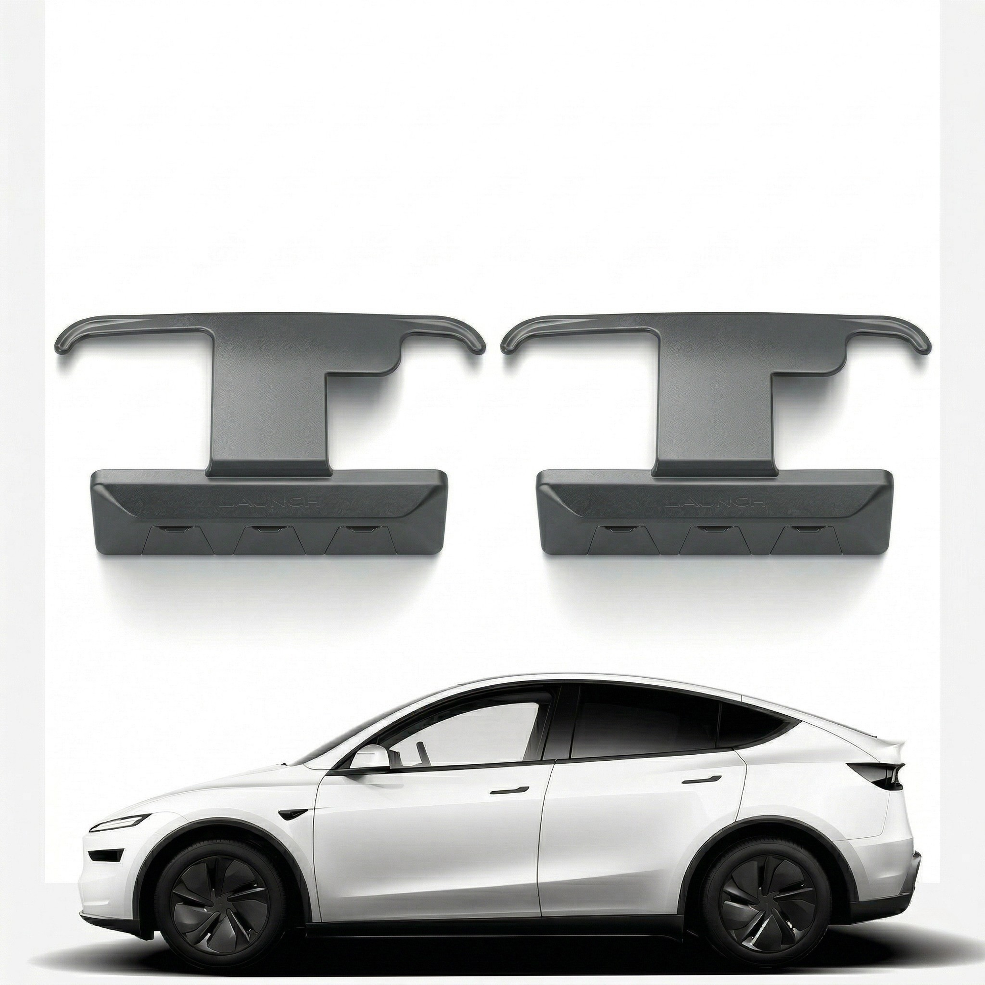 Hidden Folding Seat Back Hooks | Custom Fit for Tesla Model 3 & Model Y 2 | T-MOD Canada