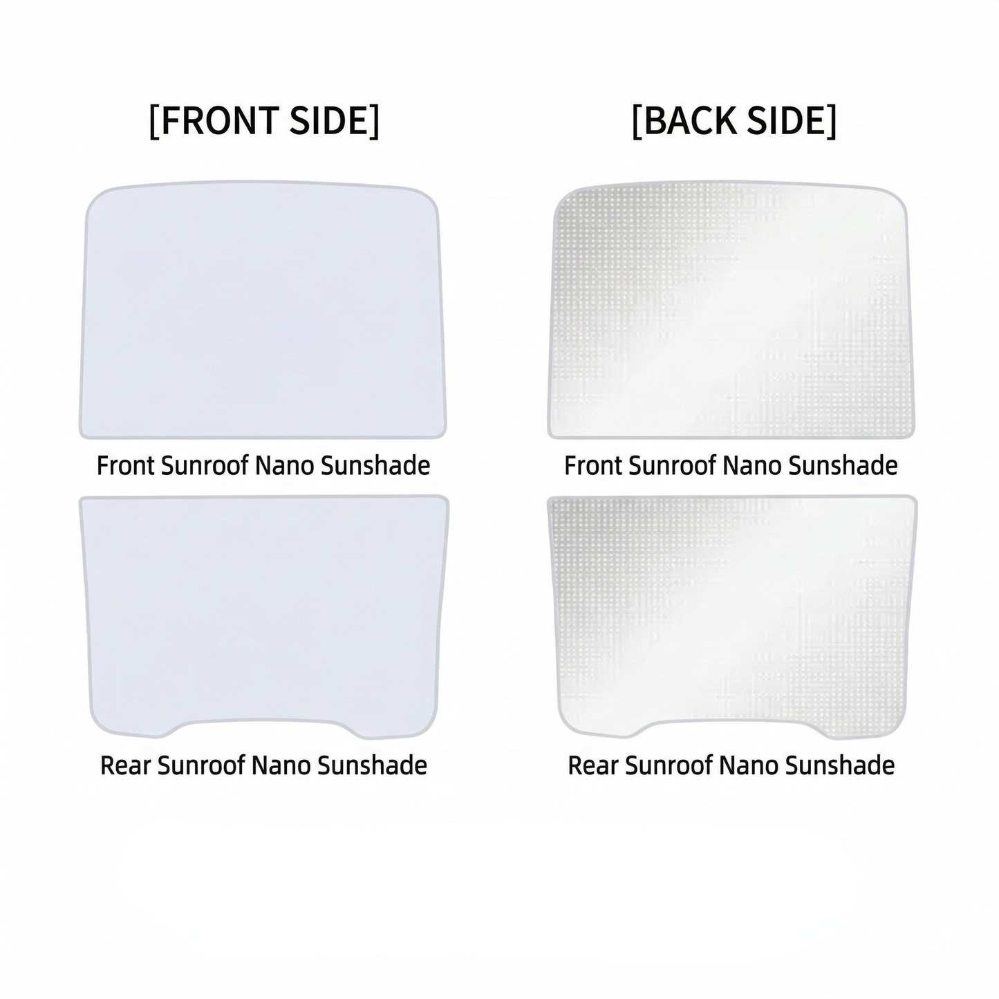 Glass Roof Sunshade for Tesla Juniper Model Y 2026 6 | T-MOD Canada