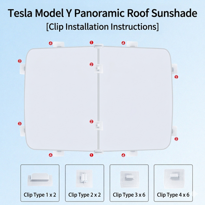 Glass Roof Sunshade for Tesla Juniper Model Y 2026 4 | T-MOD Canada