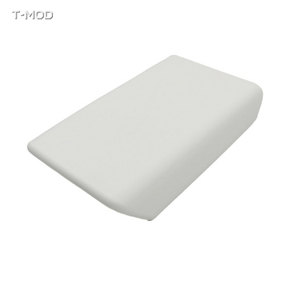 Smooth TPE center-console armrest cover — White — Tesla Model 3 Highland and Model Y Juniper AWD / RWD | T-MOD Canada